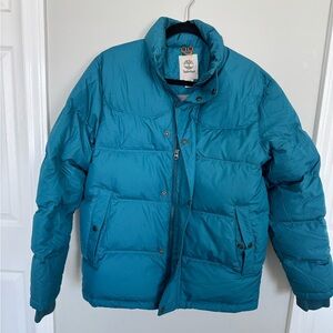 Timberland like new Teal Puffer Jacket